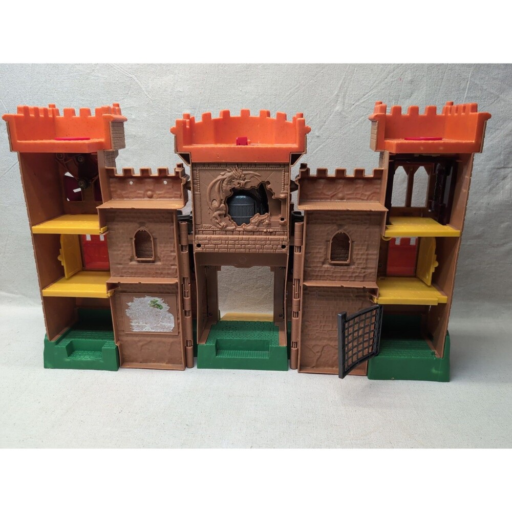 Fisher Price Imaginext Eagle Talon Medieval Castle 2012 Mattel Castle Sound Work - Picture 11 of 16